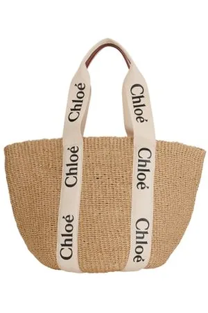 Chloé Korbtasche Large Woody