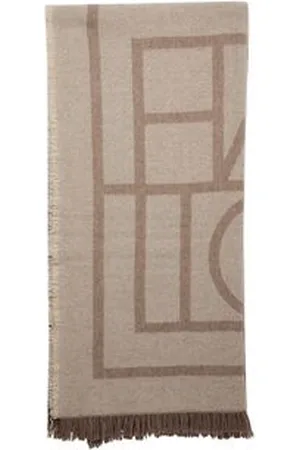 Totême Kaschmirschal Monogramme aus Wolle