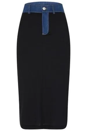 COPERNI Midirock aus geripptem Denim