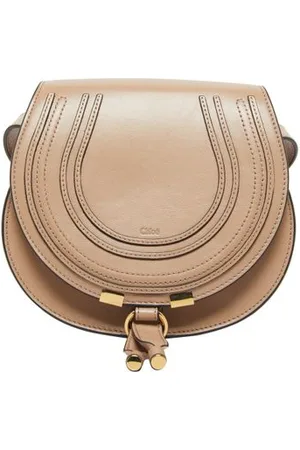 Chloé Kleine Schultertasche Marcie aus Glanzleder