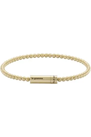 Le Gramme Armband mit Zierperlen Le 15 g