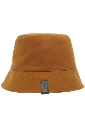 Loewe Wende-Bob aus Wachstuch mit Tartanmuster
