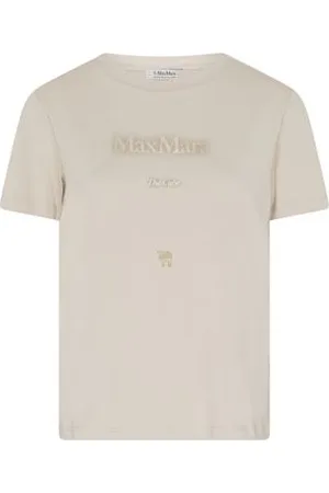 Max Mara Logo-T-Shirt Quieto