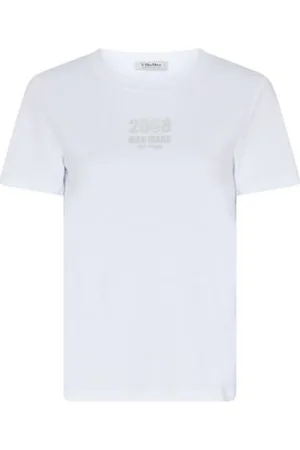 Max Mara Logo-T-Shirt Quieto