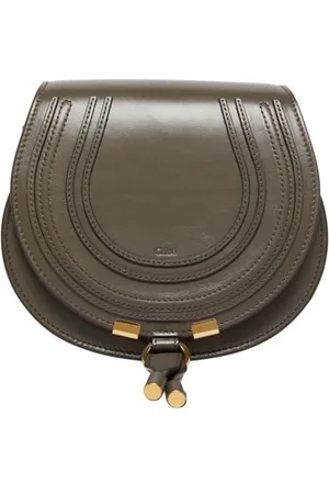 Chloé Kleine Schultertasche Marcie aus Glanzleder