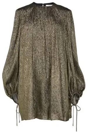 Chloé Minikleid im Metallic-Look