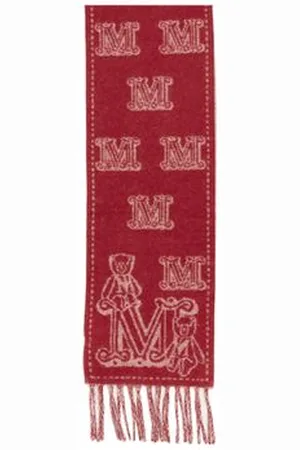 Max Mara Schal mit Logo Wsanima
