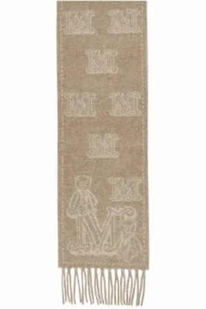 Max Mara Schal mit Logo Wsanima