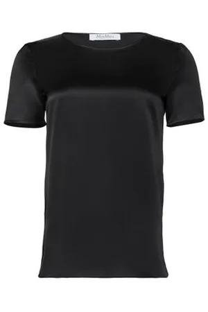 Max Mara T-Shirt aus Satin Dida