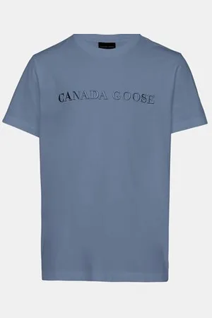 Canada Goose T-Shirt mit gesticktem Schriftzug Emersen