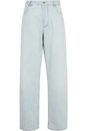 Bottega Veneta Hose aus gebleichtem Denim