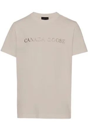 Canada Goose T-Shirt mit gesticktem Schriftzug Emersen