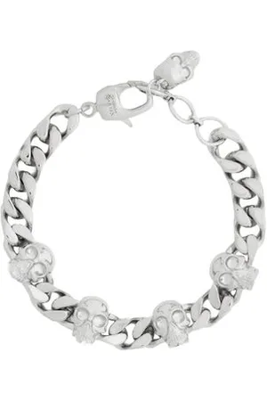 Alexander McQueen Kettenarmband Skull