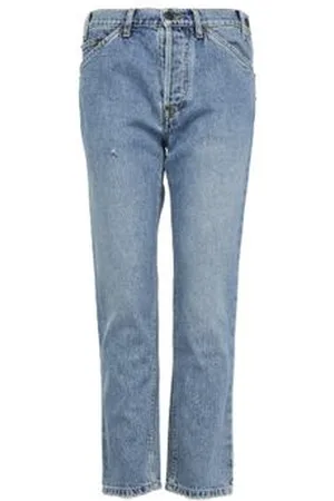 Moschino Hose aus blauem Baumwoll-Denim