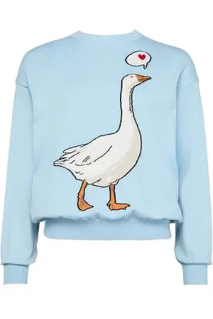 Moschino Pullover mit Printmotiv Oie