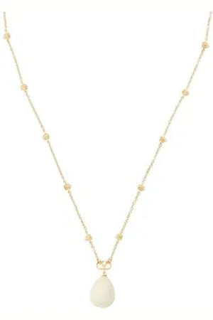 VALENTINO GARAVANI Perlenkette Vlogo Signature L 58