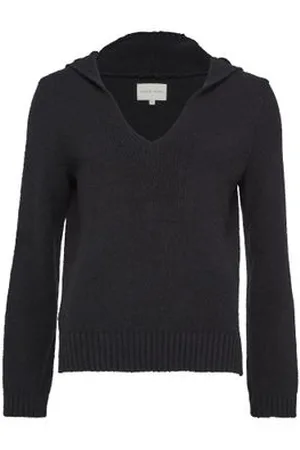 Loulou Studio Pullover aus Baumwolle mit V-Ausschnitt Bahia