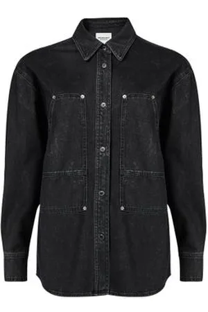Marant Etoile Overshirt aus Denim Okely