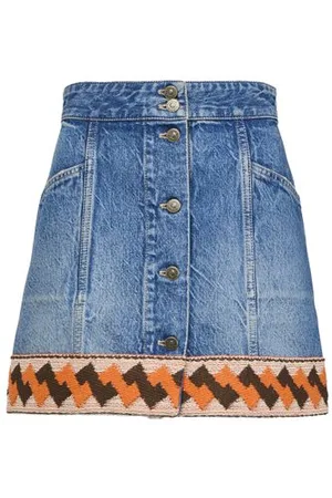 VALENTINO GARAVANI Minirock aus Denim