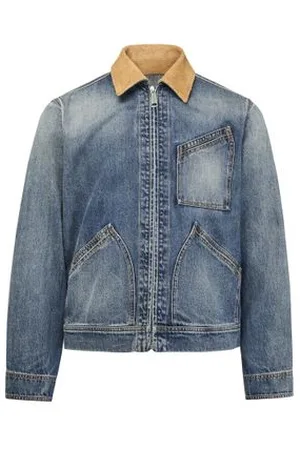 Alexander McQueen Workwear-Jacke aus Denim