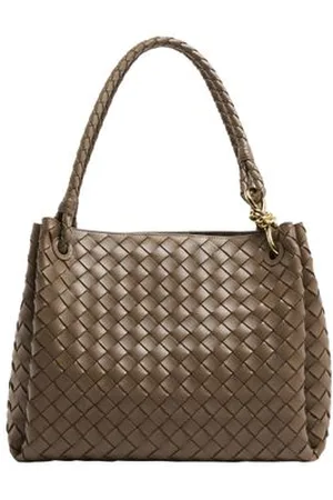 Bottega Veneta Ledertasche Andiamo Parachute Large