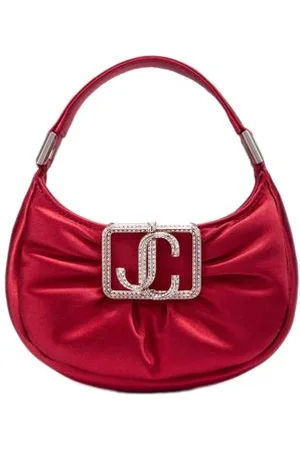 Jimmy Choo Mini Hobo-Tasche aus Satin Edie