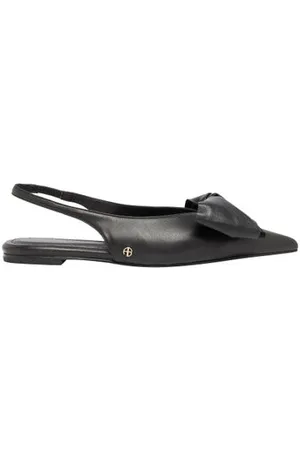 ANINE BING Flache Slingback-Pumps mit Schleife Nina
