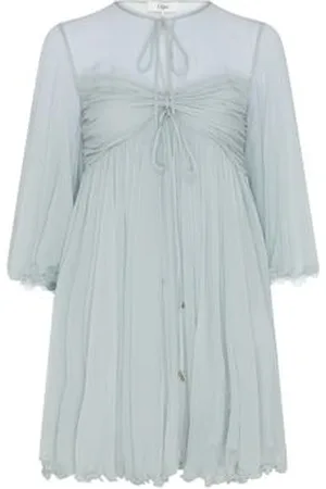 Chloé Plissiertes Kleid