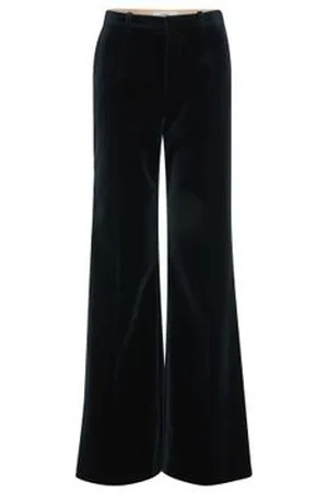 Chloé Weite Hose aus Velours