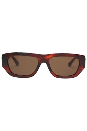 Bottega Veneta Rechteckige Sonnenbrille