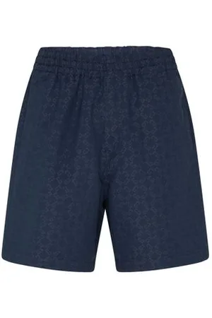 Givenchy Bermuda-Shorts aus glänzendem Denim mit Monogramm 72