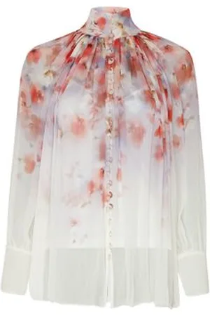 ZIMMERMANN Crush Gesmockte Bluse