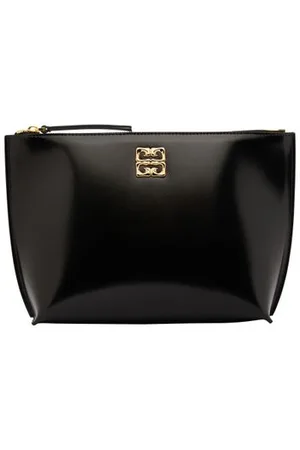 Givenchy Mittelgroße Clutch aus Boxleder 4G Liquid