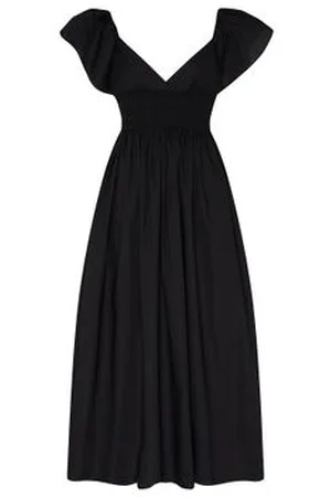 MATTEAU Midikleid mit Flatterärmeln