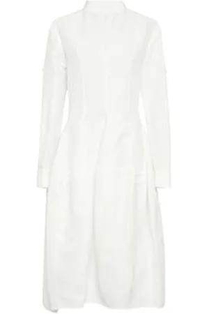 Bottega Veneta Kleid aus Leinen und Viskose