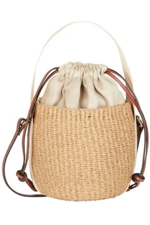 Chloé Kleine Woody Korbtasche