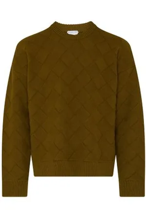Bottega Veneta Pullover aus Wolle mit Intreccio-Motiv