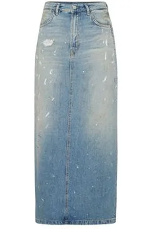 Acne Studios Langer Denimrock