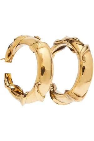Alexander McQueen Creolen mit Schlangendetail