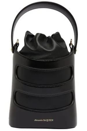 Alexander McQueen Mini-Tasche The Rise Bucket