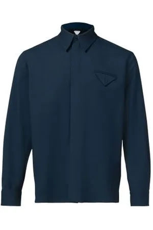 Bottega Veneta Hemd aus Wollserge