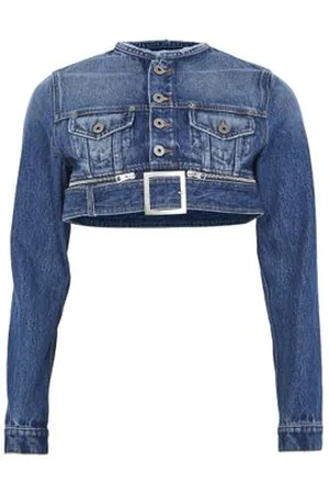 Jean Paul Gaultier Kurze Denimjacke The Super Cropped