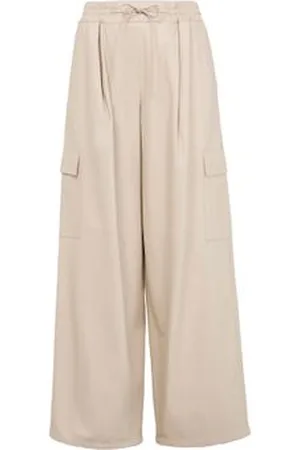 YVES SALOMON Gerade Hose aus Lammnappa-Leder