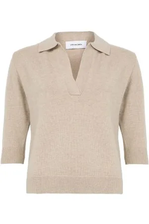 YVES SALOMON Pullover aus Wolle und Kaschmir mit Polokragen