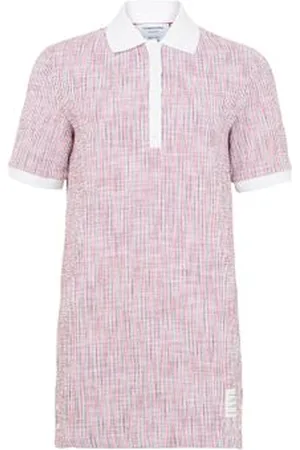 Thom Browne Polokleid mit kurzen Ärmeln