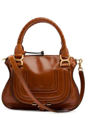 Chloé Kleine Tasche Marcie aus Glanzleder
