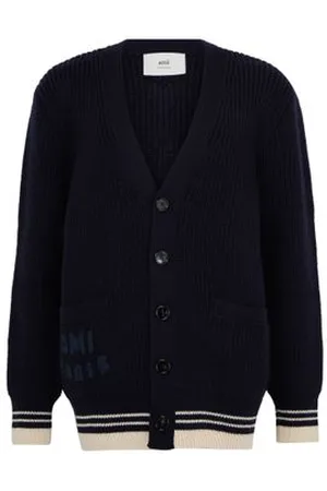 Ami Gerippter Cardigan