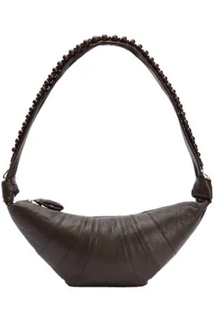 LEMAIRE Mittelgroße Halbmondtaschen mit Perlen