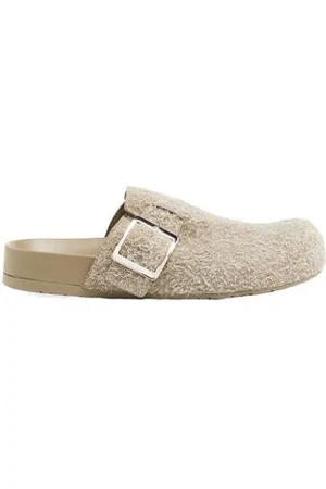 Loewe Mules aus gebürstetem Wildleder