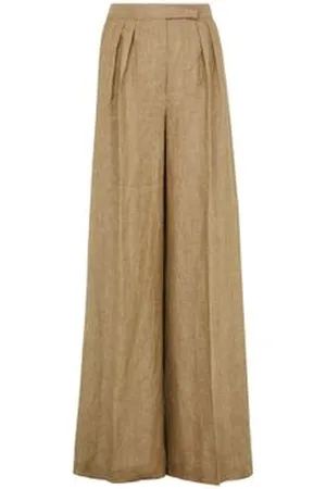 Max Mara Hose mit weitem Bein Rauche